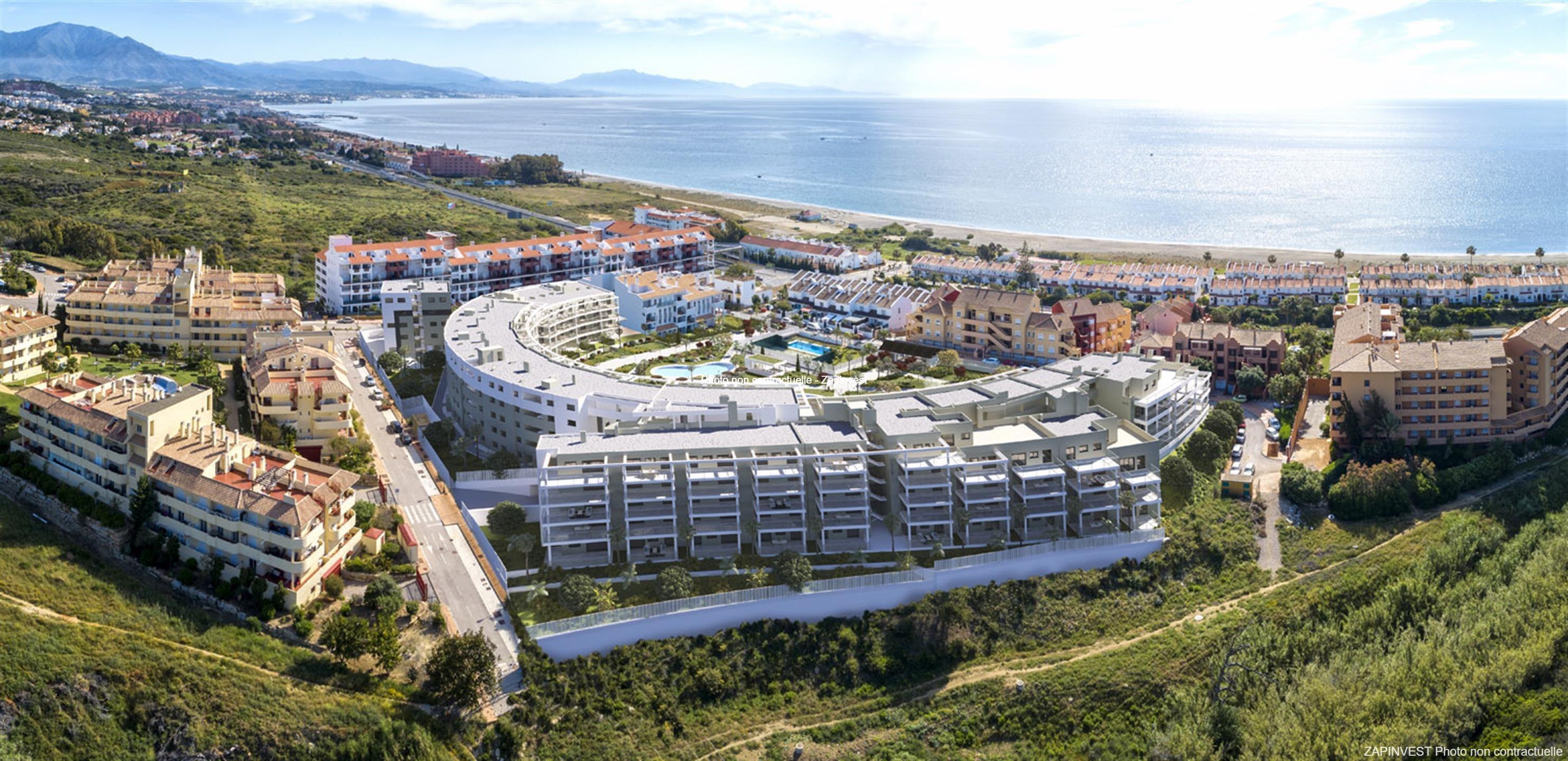 Dernier penthouse à Manilva dans cette nouvelle urbanisation à 500m à pied de la plage, Espagne