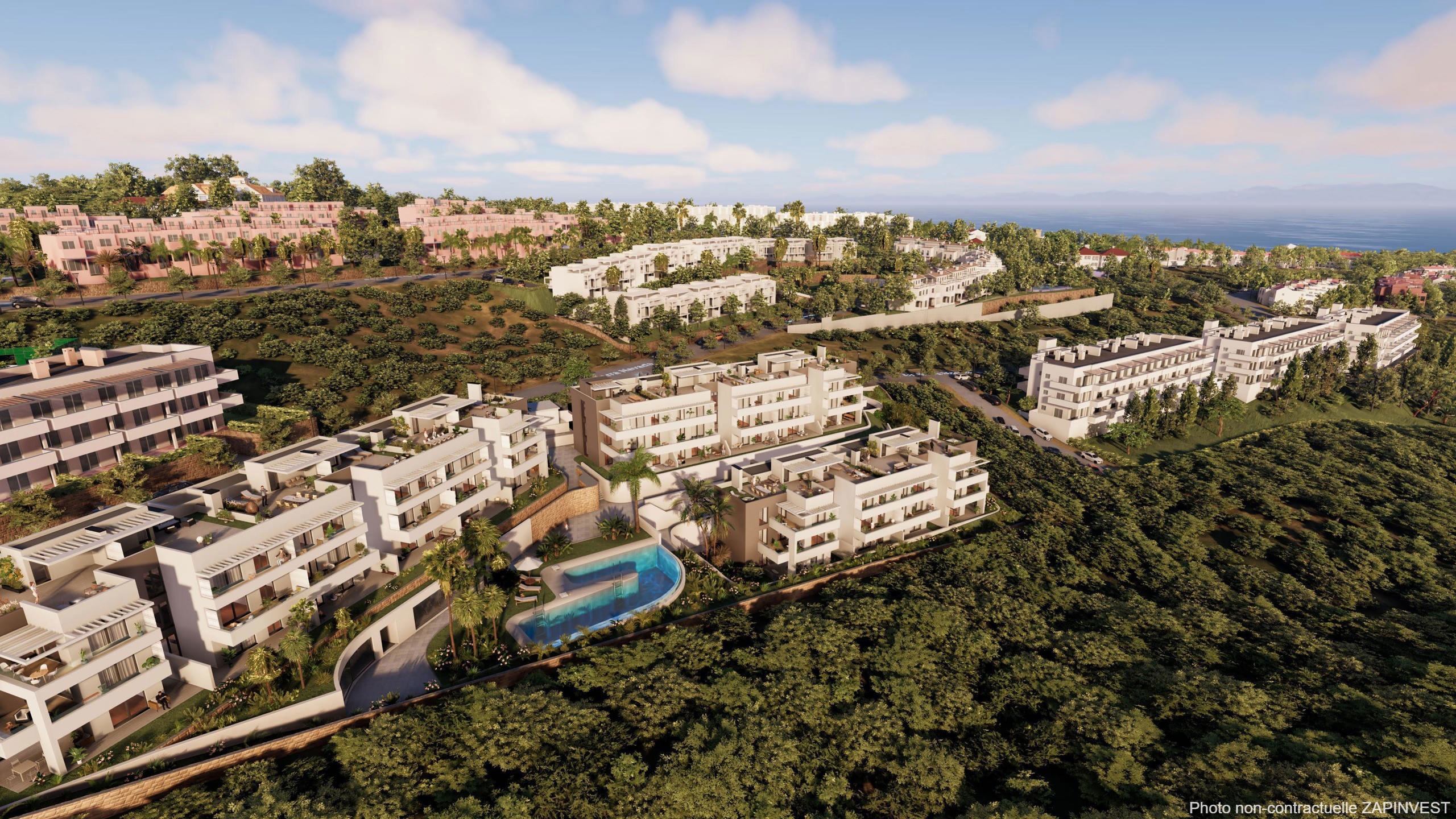 Rez-de-chaussée à Bahia de las Rocas, Cadiz avec des vues incroyables sur le Rocher de Gibraltar, Espagne