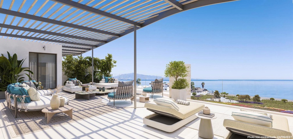 Luxueux penthouse Exclusif à Manilva en bordure de mer
