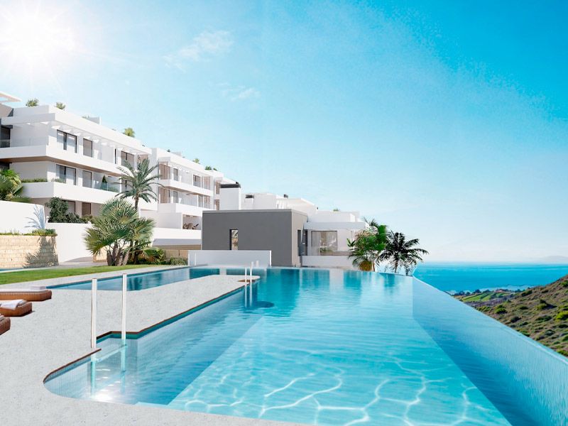 appartement à vendre à Malaga avec vue mer