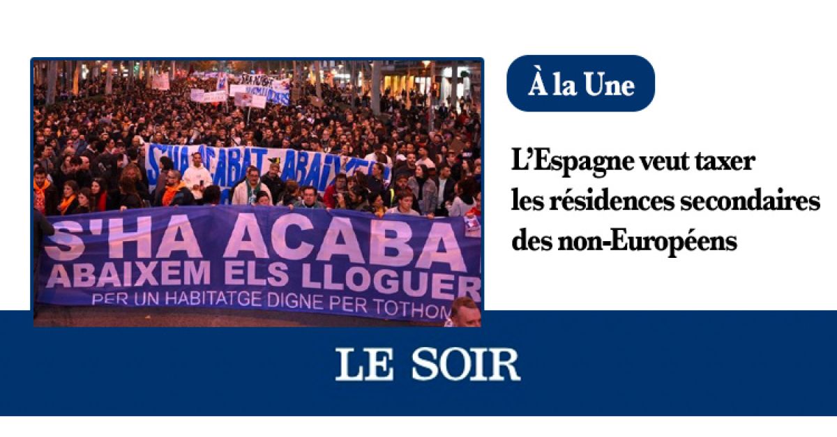 Le Soir - La mesure annoncée par Pedro Sanchez il y a quinze jours n’est pas passée inaperçue